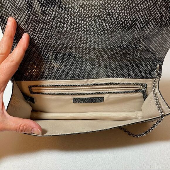 Anne Taylor Leather Shoulder Bag in Python Print - Picture 11 of 11